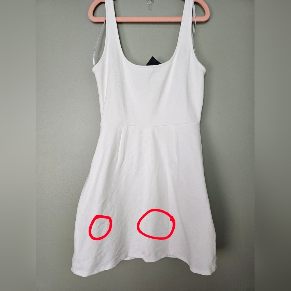 Lulus Always Admired White Sleeveless Mini Dress, Size Small - Picture 11 of 13